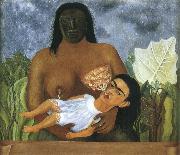 Frida Kahlo Amah and i oil painting picture wholesale